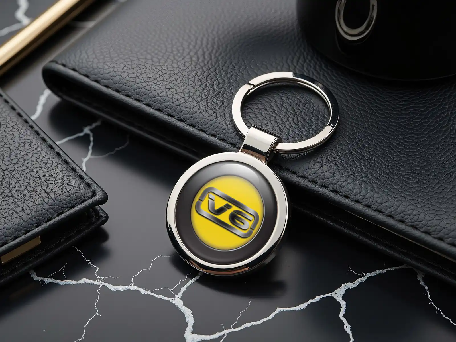 Custom Keychain Sports Design and Universal Fit